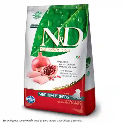N&D Alimento Para Perro Prime Medium Puppy Pollo Y Granada