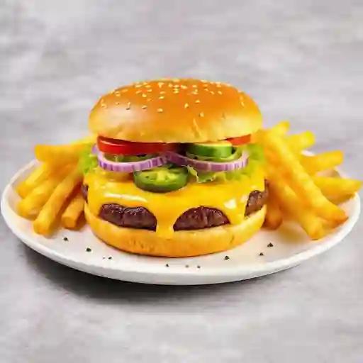 Hamburguesa Mexicana