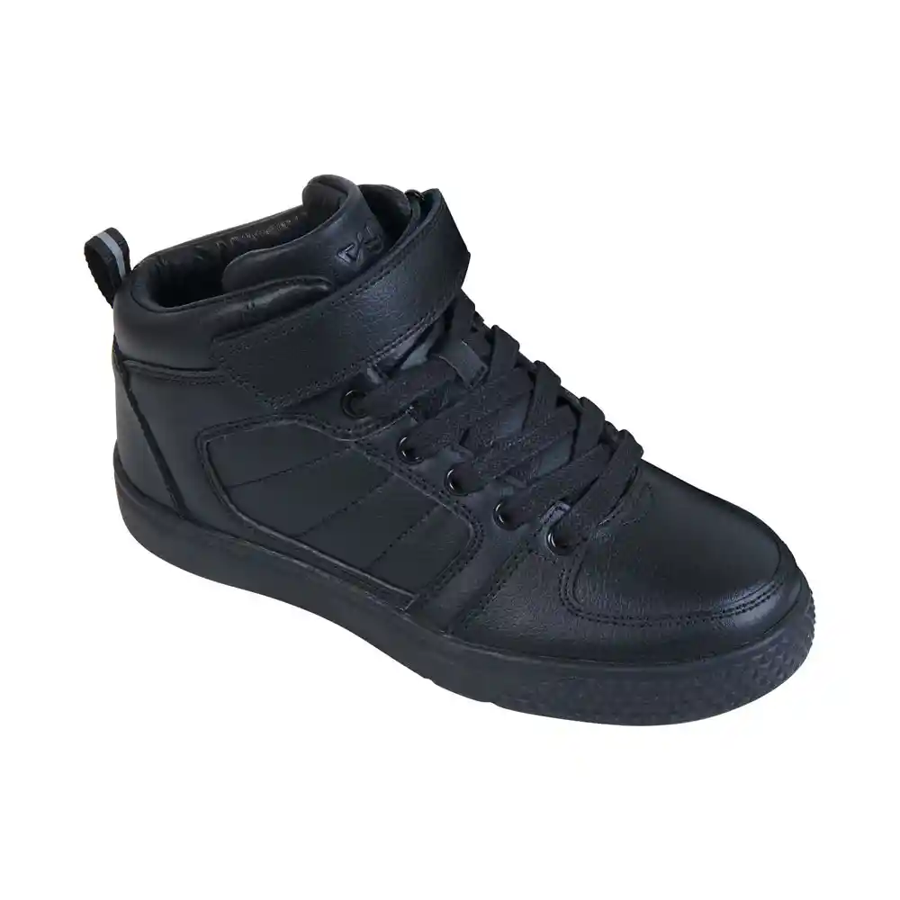 Zapatillas Urbana Escolar De Senior Niño Negra Talla 35