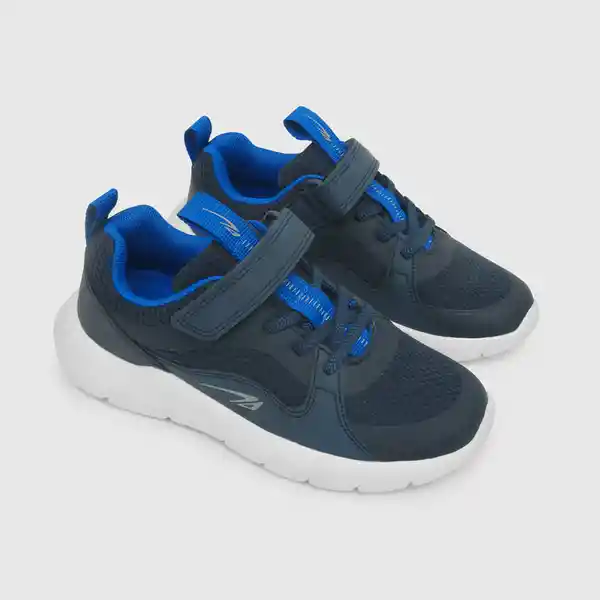 Zapatillas Para Niño Básica Azul Talla 38 Colloky