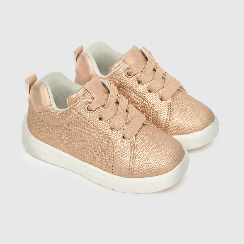 Zapatillas Animal Para Niña Café Talla 19