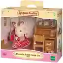 Sylvanian Families Juguete Escritorio Freya Conejo Chocolate