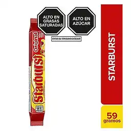 Starburst Caramelo Original Masticable Sabor a Fruta