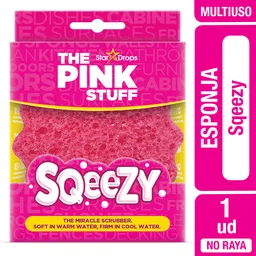 Esponja Sqeezy The Pink Stuff