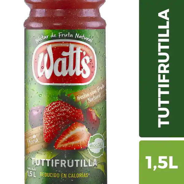 Watts Néctar Sabor a Tuttifrutilla 1.5L