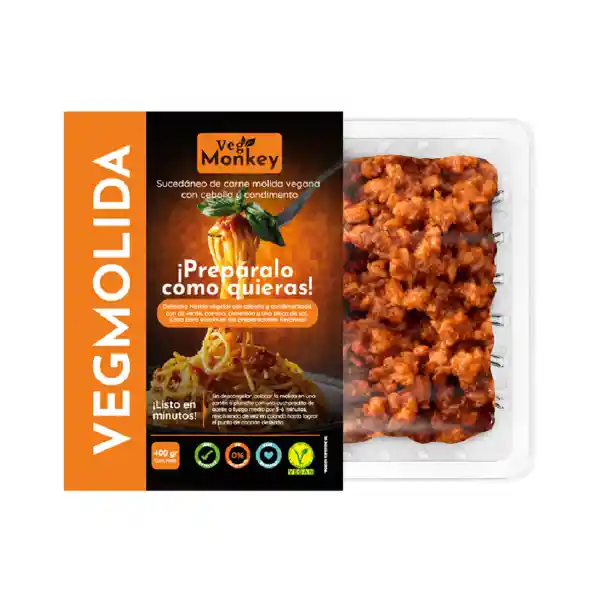 Vegmolida Carne Vegetal Pino