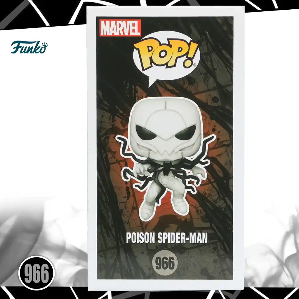 Funko Pop Figura Coleccionable Venom Poison Spider-Man 966