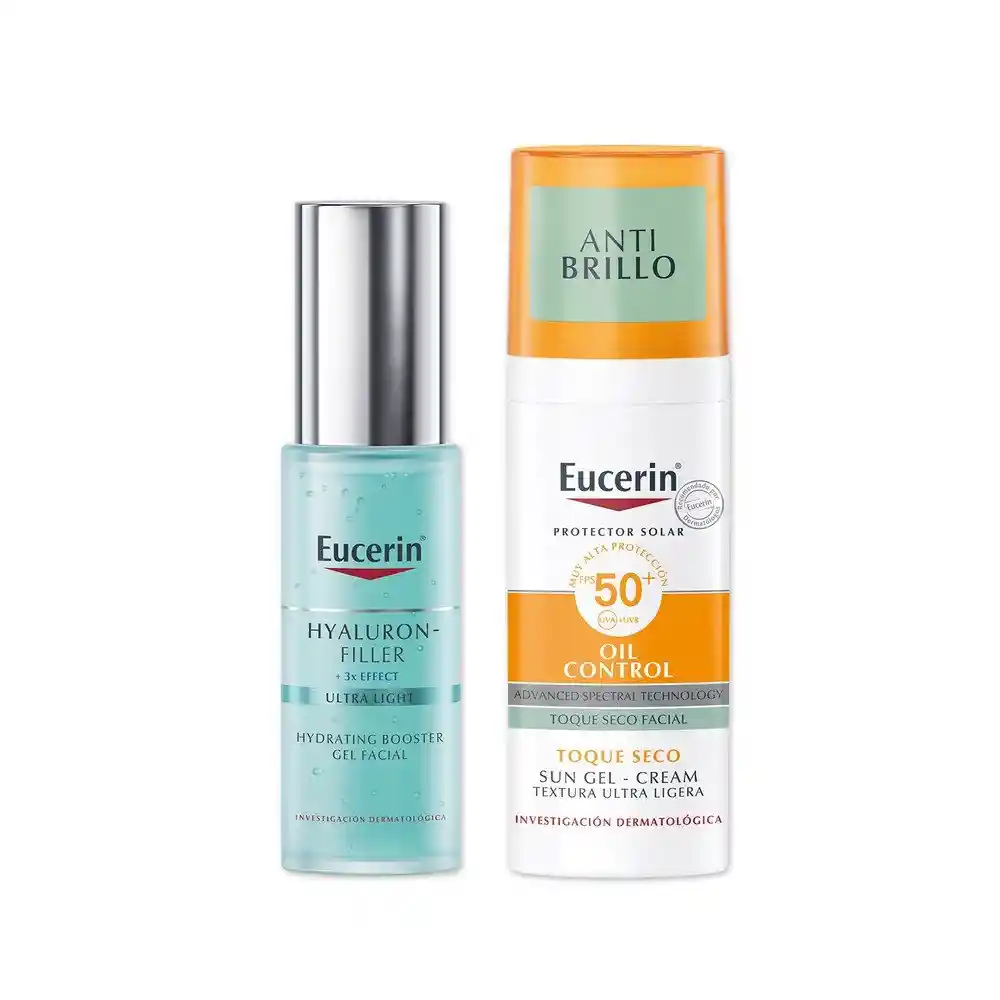 Eucerin Pack Sérum Hydrating Booster + Sun Face Oil Control