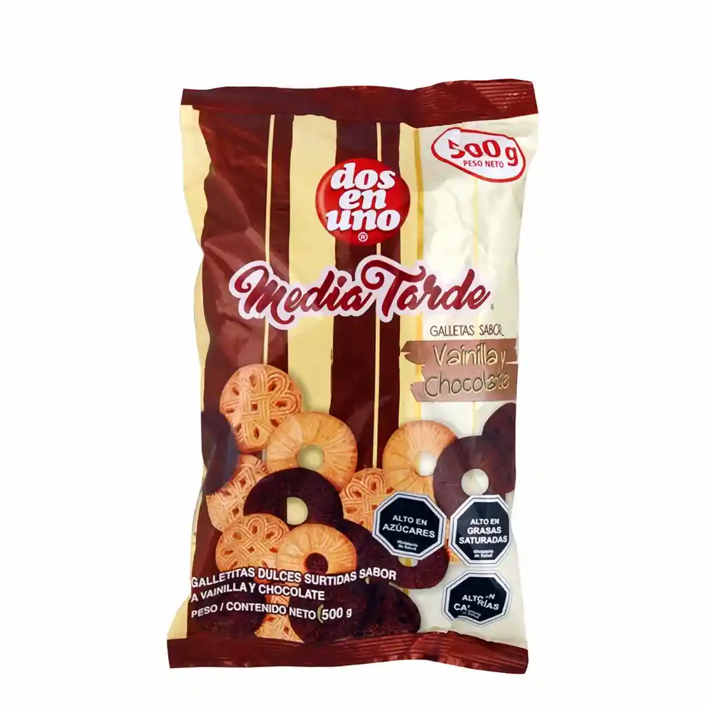 Dos En Uno Galleta Media Tarde