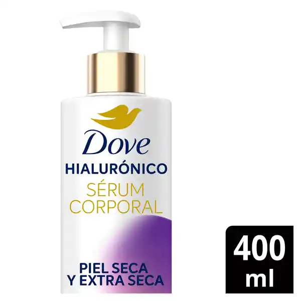 Sérum Corporal Dove Hialurónico + Dermo Renovador 400 mL