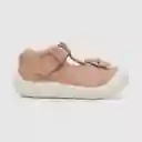 Zapatos Hebilla Y Aplicación Cinta Niña Rosado Talla 20