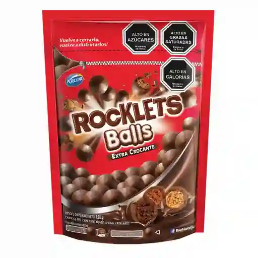 Rocklets Chocolate Balls con Centro Crocante