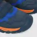 Zapatillas Outdoor Logo Emboss De Niño Azul Talla 29