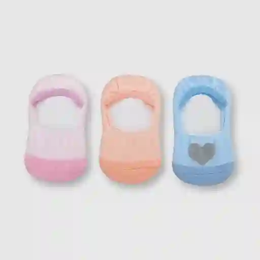 Pack Calcetines Soft Niña Damasco Talla 23/25