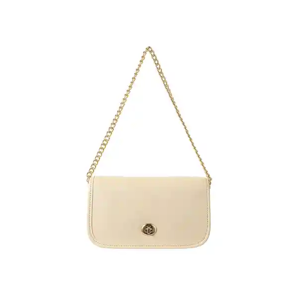 Billetera de Hombro Rectangular Con Twist Lock Miniso