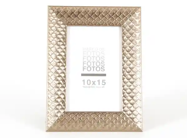 Ripley Home Marco de Foto Dorado Trenzado 10 x 15 cm