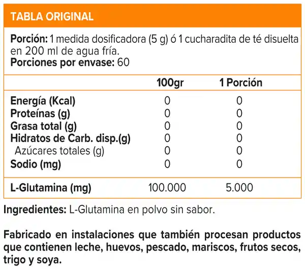 Nutrex Glutamina Drive Original