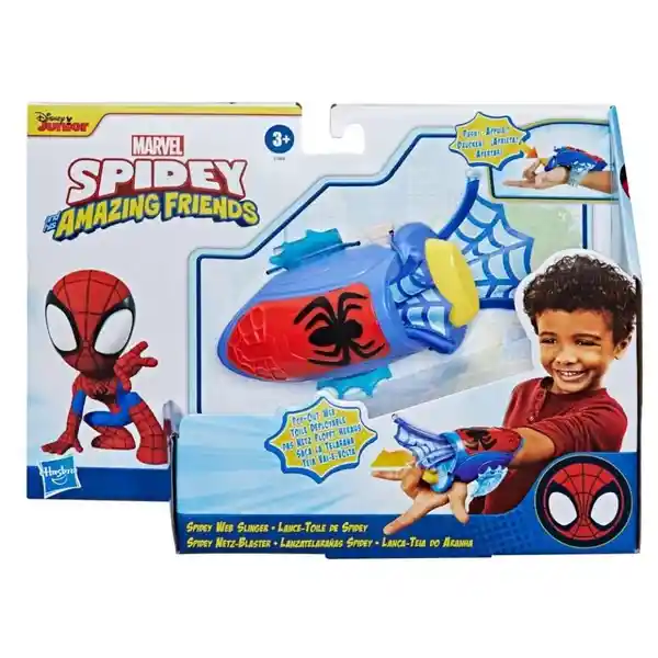 Hasbro Lanzador de Telarañas Spidey y Sus Fantásticos Amigos