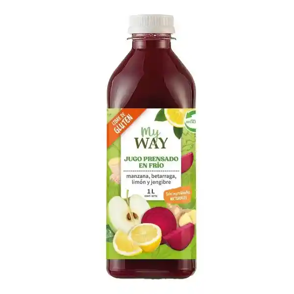 My Way Jugo fh Manzana Betarranga Limó Jengibre