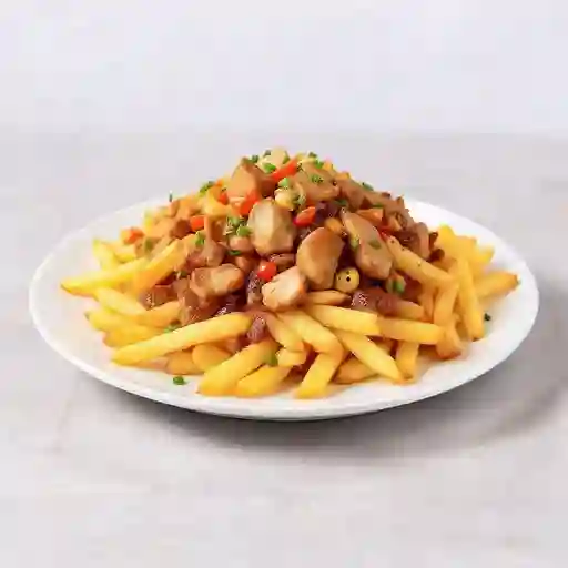 chorrillana chapsui (pollo,vacuno.cerdo) 4