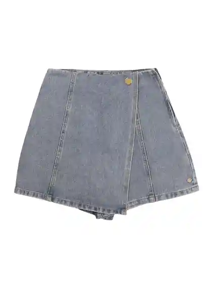 Short Falda Teens Essence Niña Celeste Talla 16/L - 550