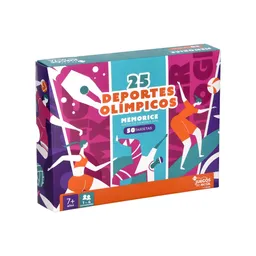 Juego de Mesa Memorice Deportes Olímpicos Casaideas