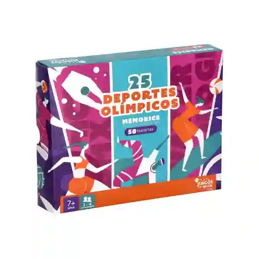 Juego de Mesa Memorice Deportes Olímpicos Casaideas