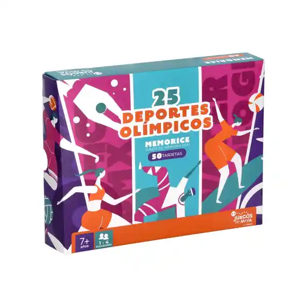Juego de Mesa Memorice Deportes Olímpicos Casaideas
