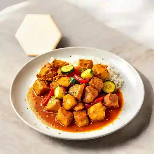 Curry Rojo De Pollo