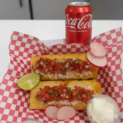 Promo Chimichanga Bebida