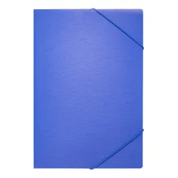 Lavoro Carpeta Porta Documentos Con Elástico Azul