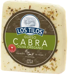 Los Tilos Queso Cabra Orégano y Oliva 