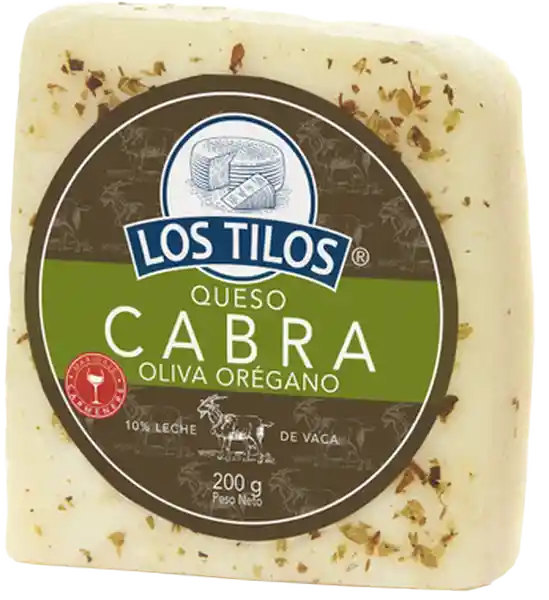 Los Tilos Queso Cabra Orégano y Oliva 