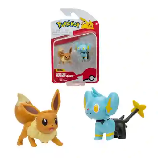 Pokémon Set Figuras de Shinx & Eevee 8 cm