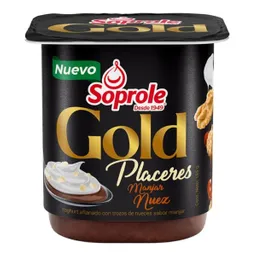 Soprole Yogurt Gold Placeres Manjar-Nuez