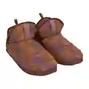 Pantufla Bota Estilo Parka Talla 42