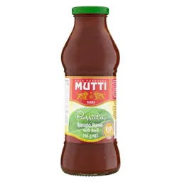 Mutti Pure Tomate Passata Basilico