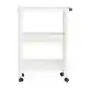Mueble Angosto Plástico H65 Blanco Diseño 0001