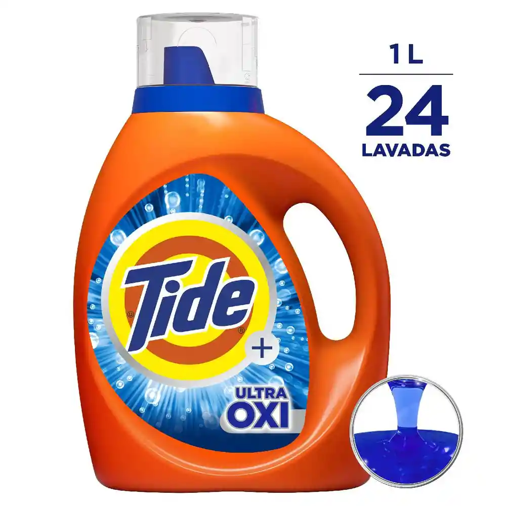 Tide High Detergente Concentrado Ultra Oxi 24ld