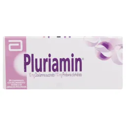 Pluriamin Comprimidos de Liberación Prolongada  (10 Mg/10Mg) 