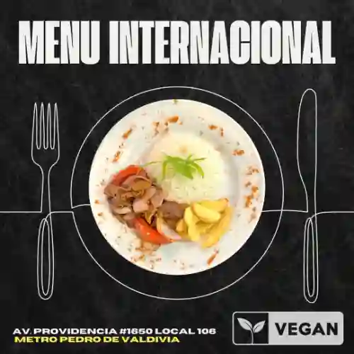 Menu Internacional