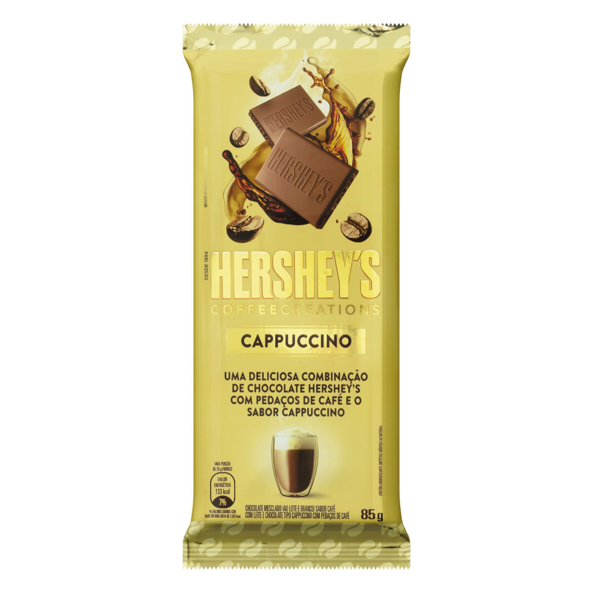 Barra de Chocolate Sin Azúcar Hershey's Amargo 100g