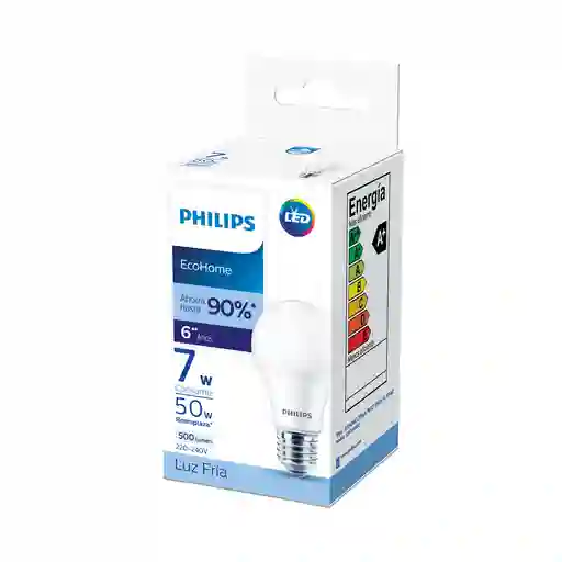 Philips Lámpara Ecohome Ledbulb Dia 7W