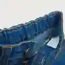 Short Denim Esencial Niño Navy Talla 4A Opaline