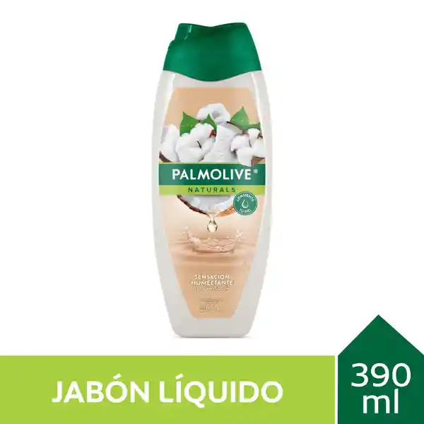 Jabón Líquido Palmolive Naturals Coco y Algodón 390 mL