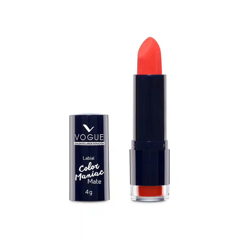 Vogue Labial Color Maniac Mate Alfombra Roja