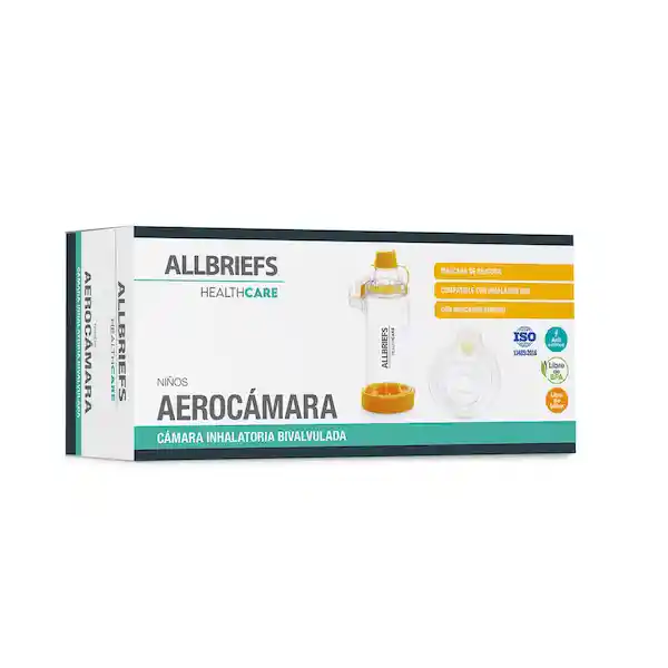 Allbriefs Aerocámara Bivalvulada Pediátrica