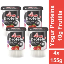 4 x Soprole Yogur Proteína Frutilla
