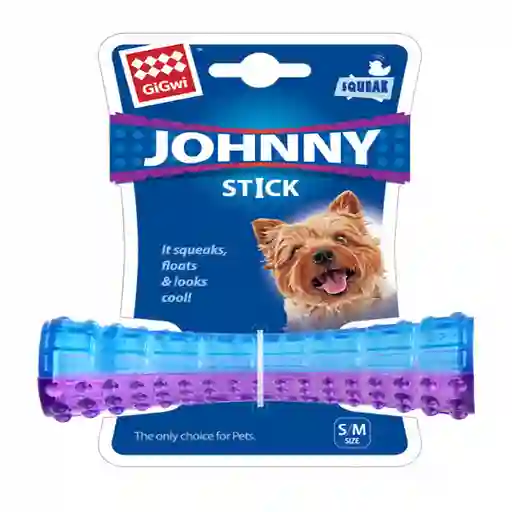 Gigwi Juguete Para Perro Johnny Stick Squeaker Pequeño