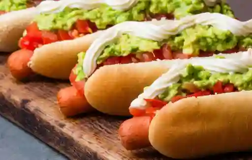 Hot Dog Ingredientes, Papas y Bebida